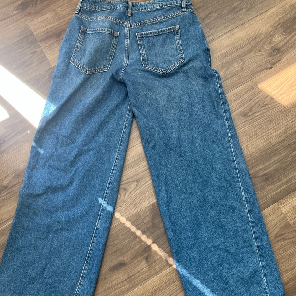 Low-Rise Baggy Jeans  👖 100% cotton 👖Wild Fable - Picture 3 of 4